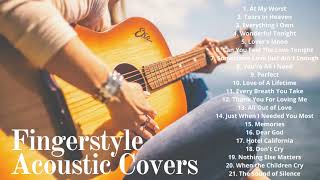 Guitar Love Songs Instrumental Relaxing Guitar Music Fingerstyle Acoustic Covers [upl. by Braca]