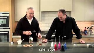 How to make a frappé coffee using an aerolatte milk frother [upl. by Wadsworth131]