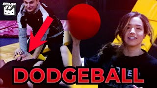 OFFLINETV TRIES DODGEBALL [upl. by Ettesyl875]