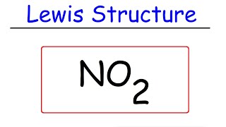 NO2  Lewis Structure  Nitrogen Dioxide [upl. by Xuaeb993]