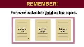 Peer Review Commenting Strategies [upl. by Salsbury886]