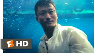 Wolf Warrior II 2017  Underwater Sword Fight Scene 110  Movieclips [upl. by Eire]