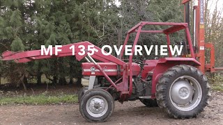 MF 135 tractor overview [upl. by Ahsieket]