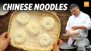 Simple Chinese Noodles Recipe by Masterchef [upl. by Rilda]