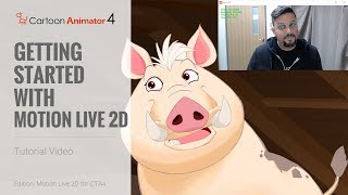 Cartoon Animator 4 Facial Mocap Tutorial  Getting Started with Motion LIVE 2D Face Mocap [upl. by Sobel813]