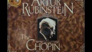 Arthur Rubinstein  Chopin Mazurka Op 7 No 1 [upl. by Ahel]