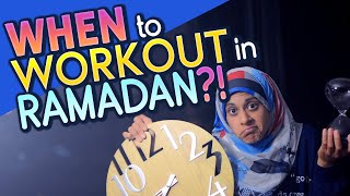 When to Workout in Ramadan 6 BEST times to exercise while fasting EXPLAINED [upl. by Ani]