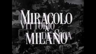 MIRACLE A MILAN  MIRACOLO A MILANO 1951  Exclusive FRENCH Trailer [upl. by Rebna]