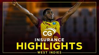 Highlights  West Indies v Australia  McCoy Stars As Windies Go 10 Up  1st CG Insurance T20I 2021 [upl. by Teillo988]