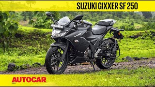 Suzuki Gixxer SF 250  OnRoad Review amp Test Ride  Autocar India [upl. by Dino]