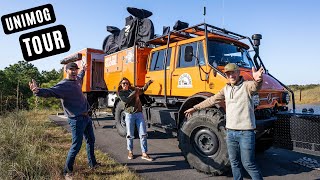 ULTIMATE 4x4 DIY UNIMOG Camper Conversion TOUR  OffGrid Overland Vehicle Home  Van Life Ep 16 [upl. by Anahsar23]