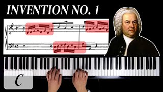 INVERSION  Bach Invention no 1 in C major  Analysis [upl. by Rab]