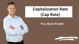 Capitalization Rate Cap Rate  Formula  Example [upl. by Itnuahsa]