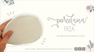 COMO USAR PORCELANA FRIA tips a tener en cuenta [upl. by Nedda859]