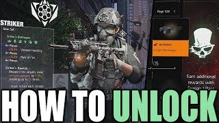 The Division 2  HOW TO GET STRIKER GEAR SET amp NEW SYSTEM CORRUPTION GEAR WARLORDS OF NEW YORK [upl. by Yarised601]