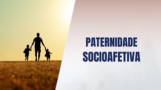 Paternidade socioafetiva [upl. by Adnav]