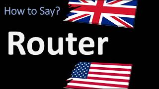 How to Pronounce Router CORRECTLY [upl. by Aratihc]