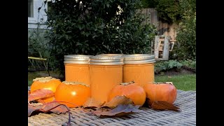 Persimmon Butter [upl. by Candra]