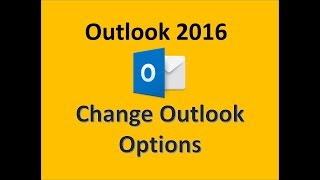 Outlook 2016  Outlook Options  How to Configure Microsoft Email Settings in Windows 10  MOS Exam [upl. by Cilurzo964]