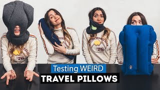 testing WEIRD travel PILLOWS [upl. by Joanie]