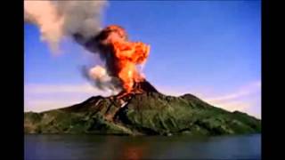 Volcano Eruption Sounds [upl. by Gregrory]