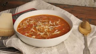 Stuffed Pepper Soup Recipe  Ep1287 [upl. by Intruok]