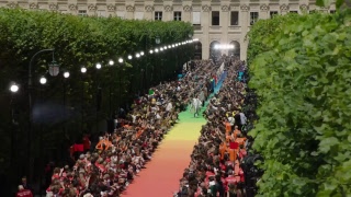 Louis Vuitton Men’s SpringSummer 2019 Fashion Show [upl. by Akihsay]