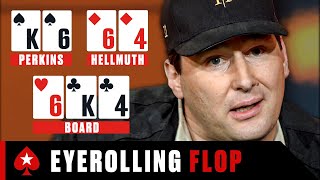 Hellmuth LOSES HIS COOL vs Perkins ♠️ Best of The Big Game ♠️ PokerStars [upl. by Dnalel]