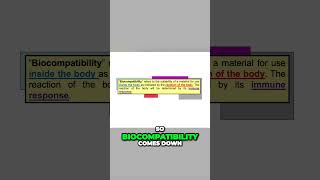 What is Biocompatibility [upl. by Bronny596]