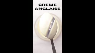 Creme Anglaise  Custard Sauce  Creme Anglaise Recipe in Tamil  English Custard Sauce shorts [upl. by Gnohp]