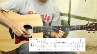 How to play Summertime  Guitar Lesson  Merle Watson Style [upl. by Odnanref]