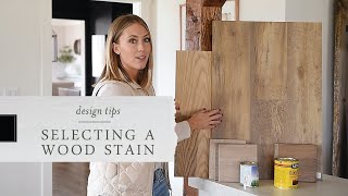 How to Select a Wood Stain  Matching Wood Stains [upl. by Llennoj]