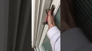 How To Open Any Locked Sliding Door [upl. by Siouxie]