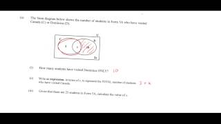 CSEC Maths  Jan 2016 Paper 2 Question 3 a [upl. by Follansbee]