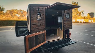 800 DIY truck camper [upl. by Roots7]