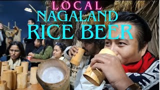 25 HORNBILL FESTIVAL  Reviewing some local RICE BEER Day 1 [upl. by Leemaj964]