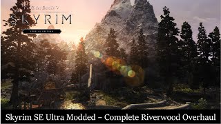 Ultra Modded Skyrim  Complete Riverwood Overhaul [upl. by Htebazle281]