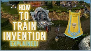 How To Train Invention Runescape 3 Complete Easy Guide [upl. by Averil]