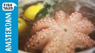 How to COOK amp PREP OCTOPUS tender  Bart van Olphen [upl. by Ferrell257]