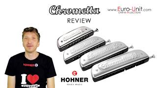 HOHNER Chrometta harmonica review [upl. by Immak]