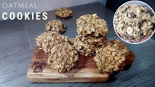 Healthy Oatmeal Cookies Made With Applesauce  Cookies Without Butter Low In Sugar And Fat [upl. by Menzies]