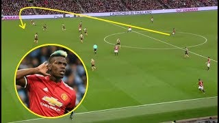 Just Some Incredible Paul Pogba Passes [upl. by Arotal813]