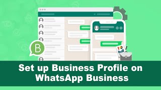 How to set up your business profile on Whatsapp business [upl. by Yemrots]