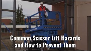 Scissor Lift Safety Tips [upl. by Rheta208]