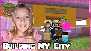 Building NY City  Minecraft [upl. by Warga167]