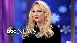 Meghan McCain on The View her dad and President Trump [upl. by Keslie711]