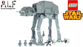 LEGO Star Wars 75288 ATAT  Lego Speed Build Review [upl. by Aronas]