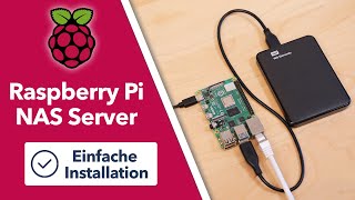 Raspberry Pi NAS Server selbst bauen OpenMediaVault auf dem Pi 2020 [upl. by Damahom]