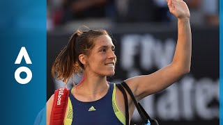 Andrea Petkovic v Petra Kvitova match highlights 1R  Australian Open 2018 [upl. by Babette]