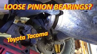 Loose Pinion Bearings Toyota Tacoma [upl. by Eintrok]